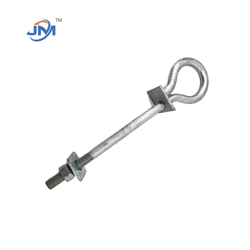 Elektricitet Pole Line Hardware Til Power Transmission Eye Bolte